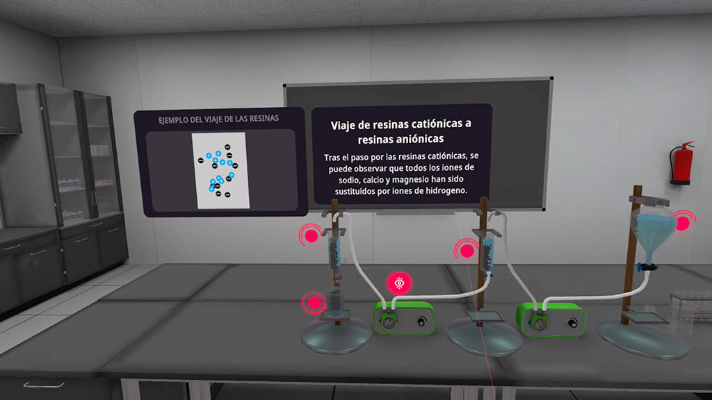 Columnas de Resinas de Intercambio Iónico