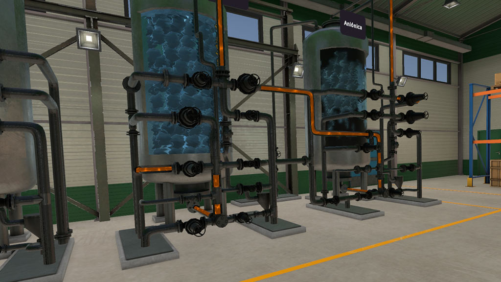 Columnas de Resinas de Intercambio Iónico