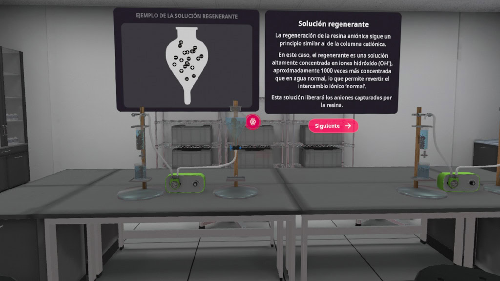 Columnas de Resinas de Intercambio Iónico